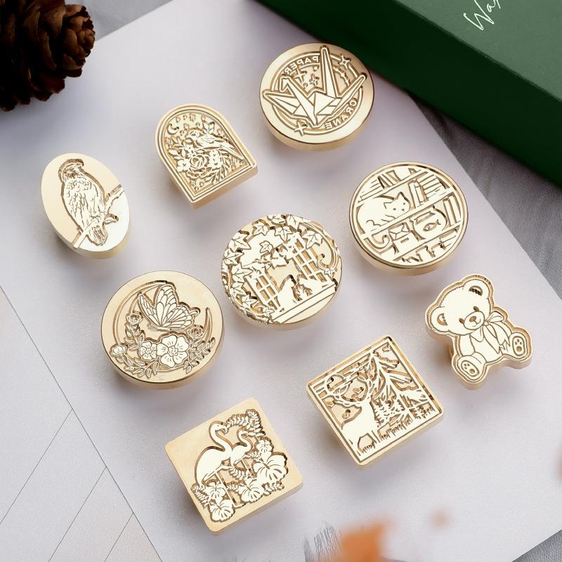 Animal Botanical Wax Seal Stam - Wax Seal Stamp Set ulasan dan harga