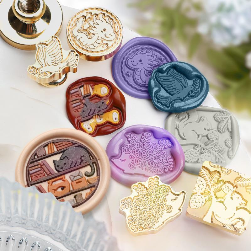 Animal Botanical Wax Seal Stam - Wax Seal Stamp Set ulasan dan harga