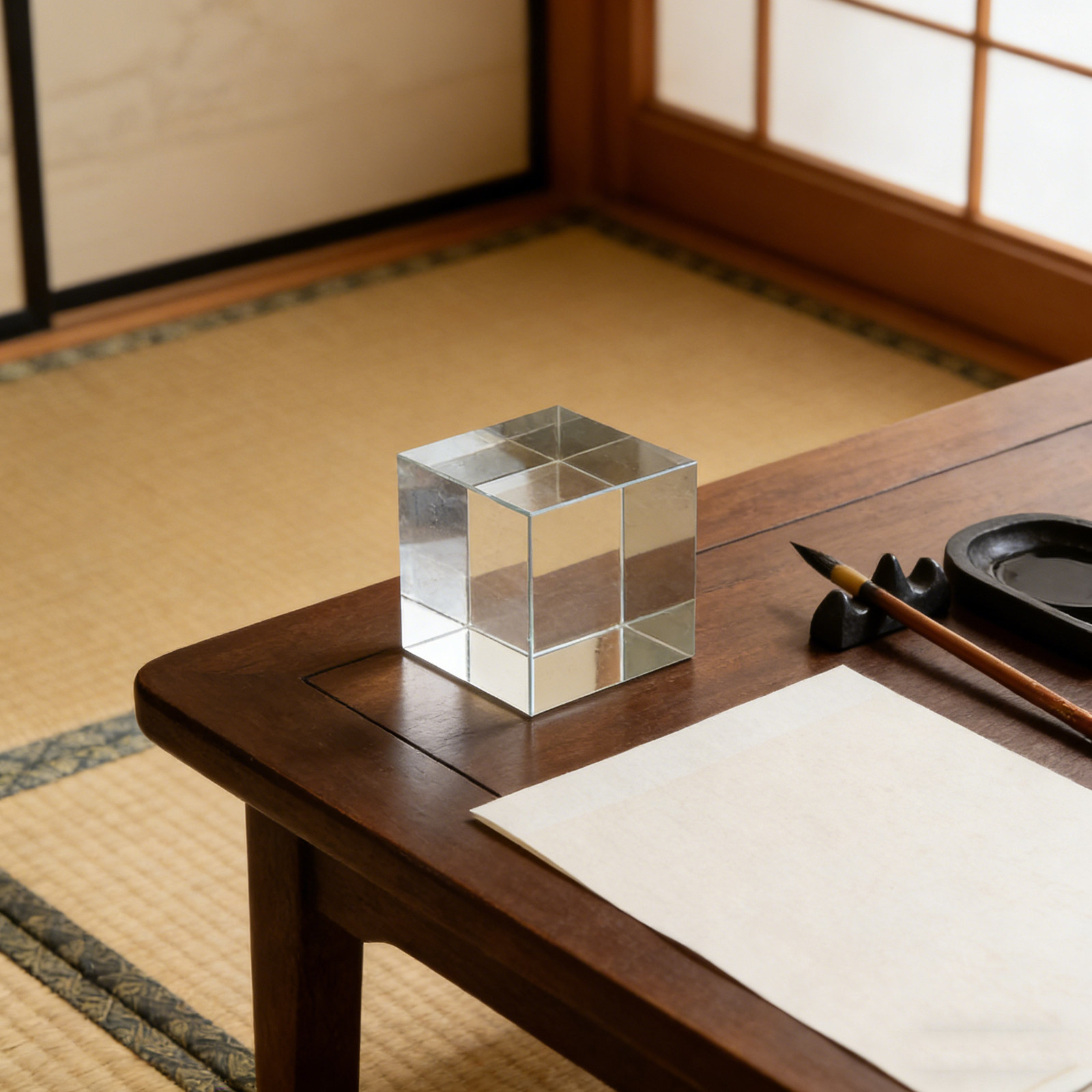Square Crystal Paperweight Cle - Paper Weight Crystal ulasan dan harga