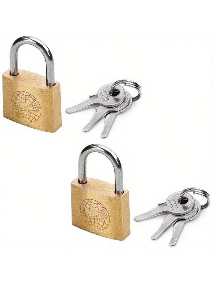 2/4pcs Brass Padlock, Keyed Di - Letter Opener Brass ulasan dan harga