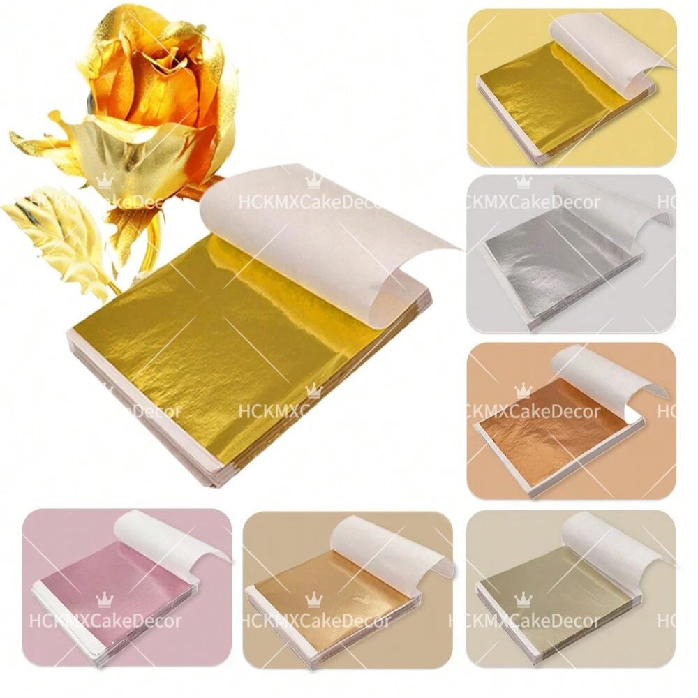 100pcs Imitation Gold Foil She - Ink Blotter Paper ulasan dan harga