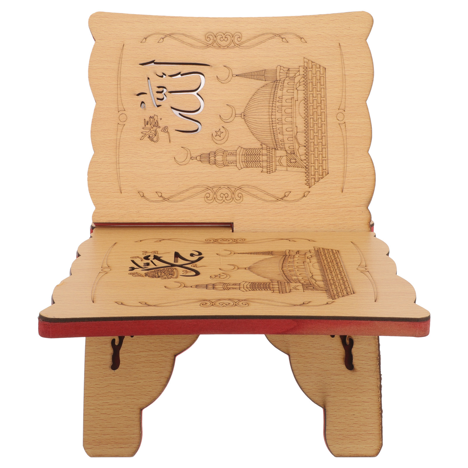 Wooden Quran Holder Reading St - Magazine Holder Rack ulasan dan harga