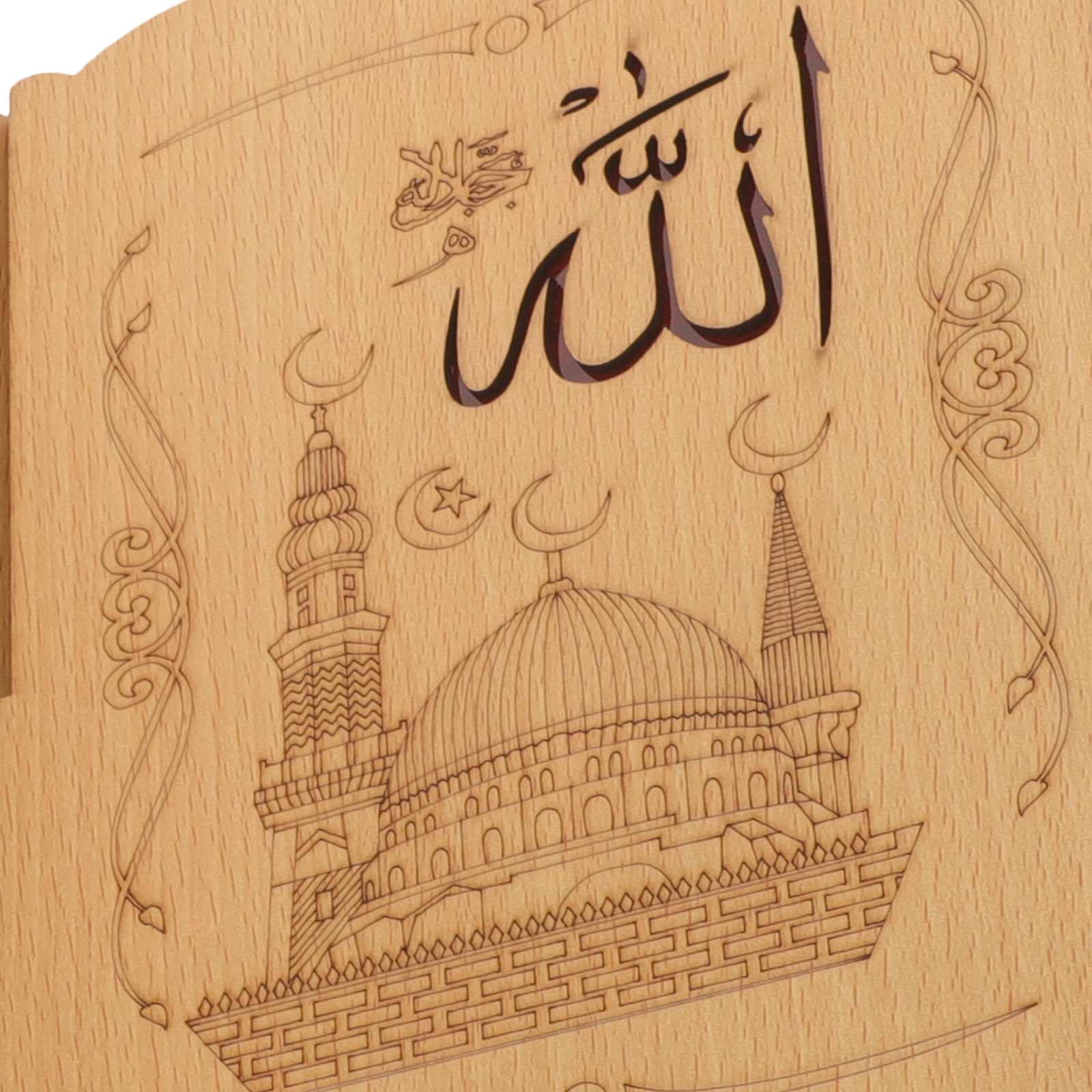 Wooden Quran Holder Reading St - Magazine Holder Rack ulasan dan harga