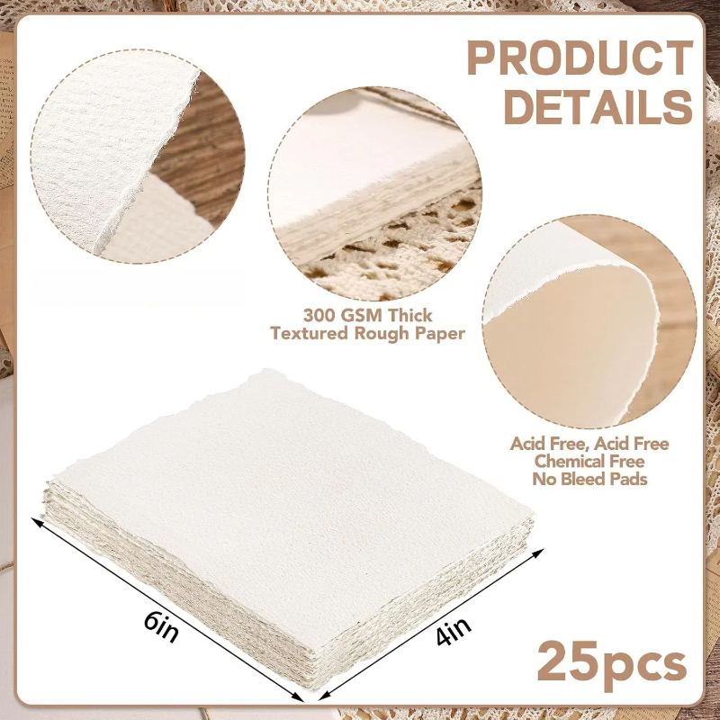 25 Sheets Watercolor Paper, 30 - Ink Blotter Paper ulasan dan harga